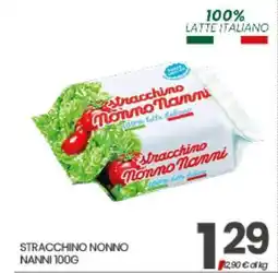 Eurospar STRACCHINO NONNO NANNI 100G offerta