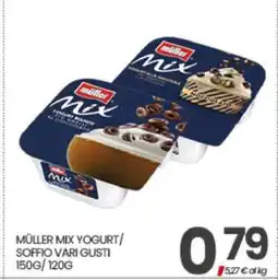 Eurospar MÜLLER MIX YOGURT/SOFFIO VARI GUSTI offerta