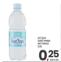 Eurospar ACQUA SANT'ANNA NATURALE 0,5L offerta