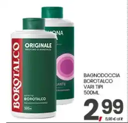 Eurospar Bagnodoccia Borotalco offerta