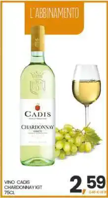 Eurospar VINO CADIS CHARDONNAY IGT offerta