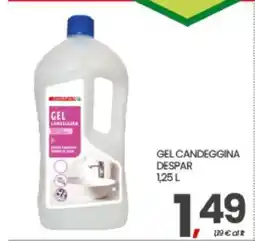 Eurospar GEL CANDEGGINA DESPAR offerta