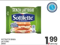Eurospar Sottilette Senza Lattosio offerta