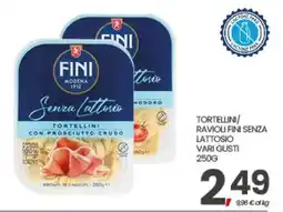 Eurospar TORTELLINI/ RAVIOLI FINI SENZA LATTOSIO offerta