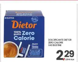 Eurospar DOLCIFICANTE DIETOR offerta
