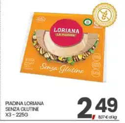 Eurospar PIADINA LORIANA offerta