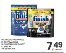Eurospar PASTIGLIE LAVASTOVIGLIE FINISH POWERBALL offerta
