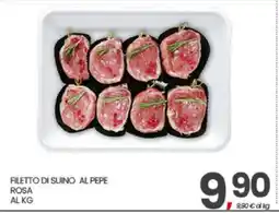 Eurospar FILETTO DI SUINO AL PEPE ROSA offerta