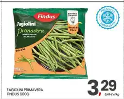 Eurospar Fagiolini primavera offerta