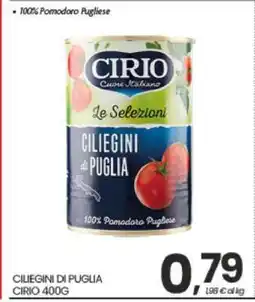 Eurospar CILIEGINI DI PUGLIA CIRIO 400G offerta