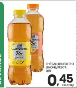 Eurospar THÈ SAN BENEDETTO LIMONE/PESCA 0,5L offerta