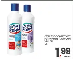 Eurospar LYSOFORM offerta