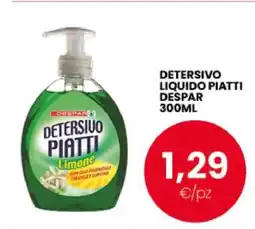 Eurospar DETERSIVO LIQUIDO PIATTI DESPAR 300ML offerta