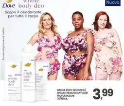 Eurospar DOVE Whole Body Deo offerta
