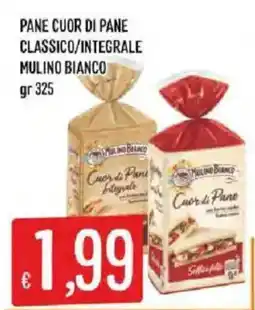 Mercadò Pane cuor di pane classico/integrale mulino bianco offerta