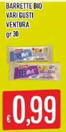 Mercadò Barrette bio vari gusti Ventura offerta