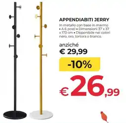 Progress Appendiabiti Jerry offerta