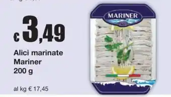 Alici marinate Mariner