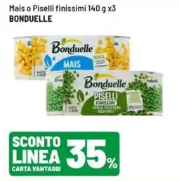 Iper La Grande Mais o Piselli finissimi Bonduelle offerta