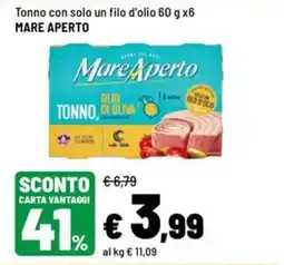 Iper La Grande Tonno Mare Aperto offerta
