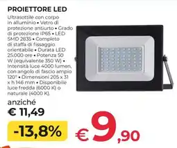 Progress Proiettore LED offerta