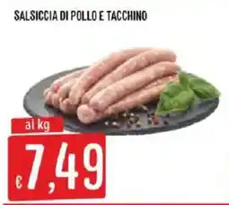 Mercadò Salsiccia di pollo e tacchino offerta