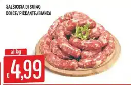 Mercadò Salsiccia di suino dolce/piccante/bianca offerta