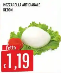 Mercadò Mozzarella artigianale Dedoni offerta