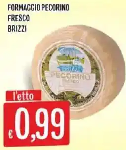 Mercadò Formaggio pecorino fresco Brizzi offerta