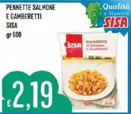 Mercadò Pennette salmone e gamberetti Sisa offerta