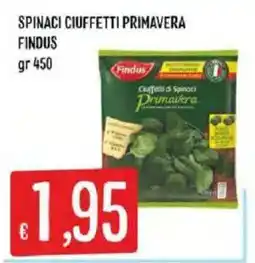 Mercadò Spinaci ciuffetti primavera Findus offerta