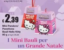 Sì con te Supermercati Mini Pandoro/Panettone Bauli Hello Kitty offerta