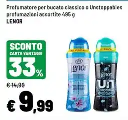 Iper La Grande Profumatore per bucato classico o Unstoppables Lenor offerta