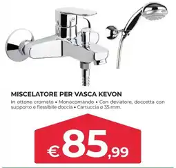 Progress Miscelatore per vasca Kevon offerta