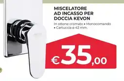 Progress Miscelatore ad incasso per doccia Kevon offerta