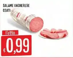 Mercadò Salame ungherese Coati offerta