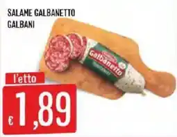Mercadò Salame Galbanetto Galbani offerta