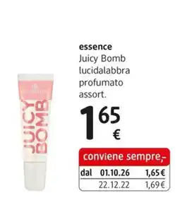 dm drogerie markt essence Juicy Bomb lucidalabbra profumato assort. offerta
