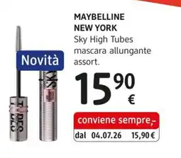 dm drogerie markt Maybelline New York Sky High Tubes mascaralla allungante assort. offerta