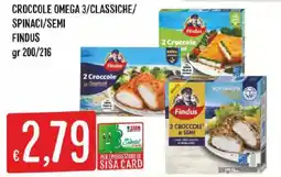 Mercadò Croccole Omega 3/Classiche/Spinaci/Semi Findus offerta