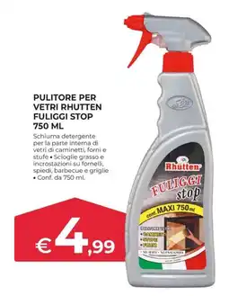 Progress Pulitore per vetri Rhütten Fuliggi Stop offerta
