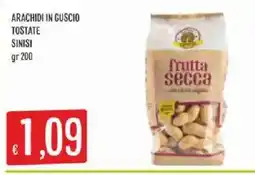 Mercadò Arachidi in guscio tostate sinisi offerta
