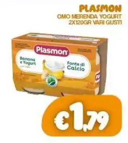 Franzy's Plasmon omo merenda yogurt offerta
