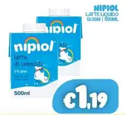 Franzy's Nipiol latte di crescita offerta