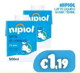 Nipiol latte di crescita