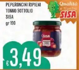 Mercadò Peperoncini ripieni tonno sottolio SISA offerta