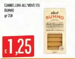 Mercadò Cannelloni all'uovo 176 Rummo offerta