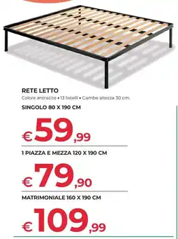 Progress Rete letto offerta