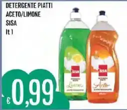 Mercadò Detergente piatti Aceto/Limone Sisa offerta