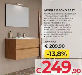 Mobile Bagno Easy